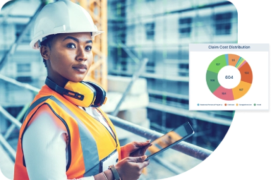 claims cost distribution dashboard