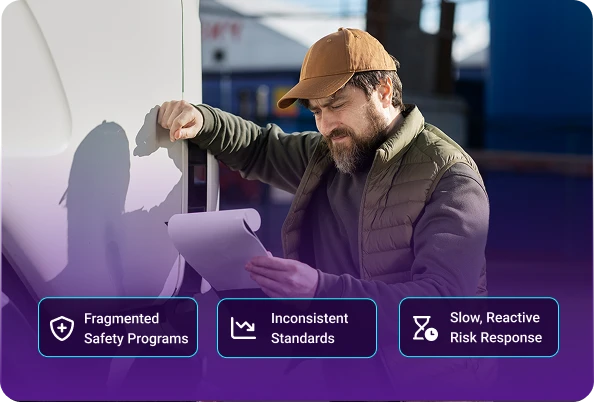 Risk Builds Across Disconnected Systems.